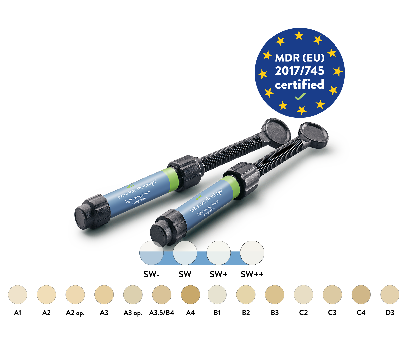els extra low shrinkage® composite | syringe