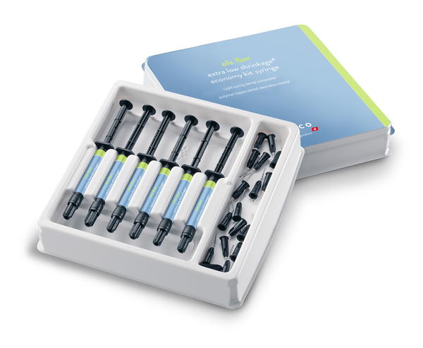 els extra low shrinkage® flow economy kit | syringe